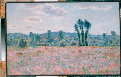 Poppy Field by Claude Monet